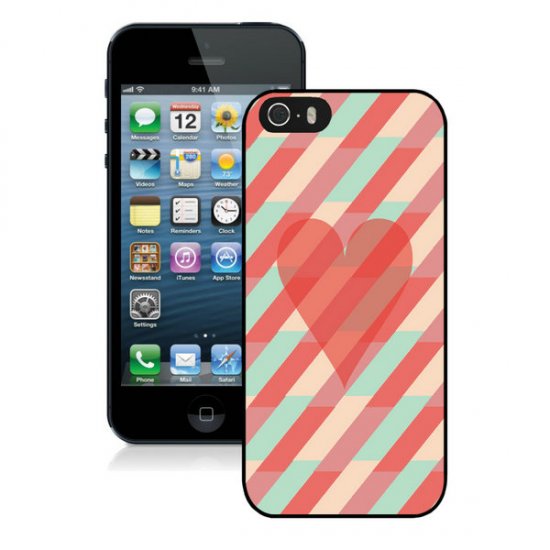 Valentine Colorful Love iPhone 5 5S Cases CCK
